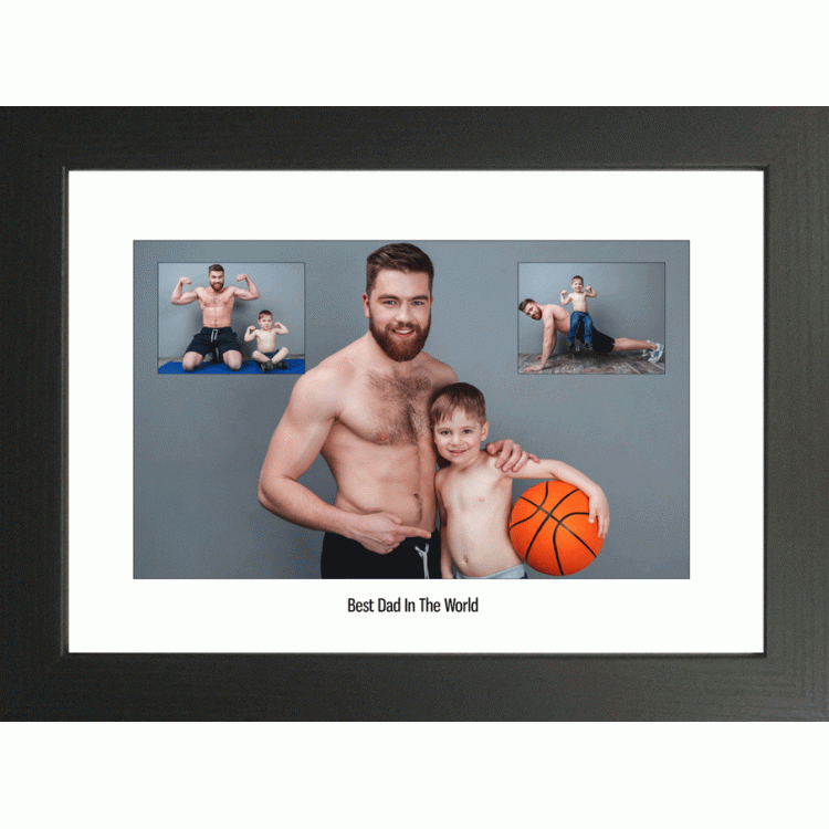 Personalised Dad Photo Collage
